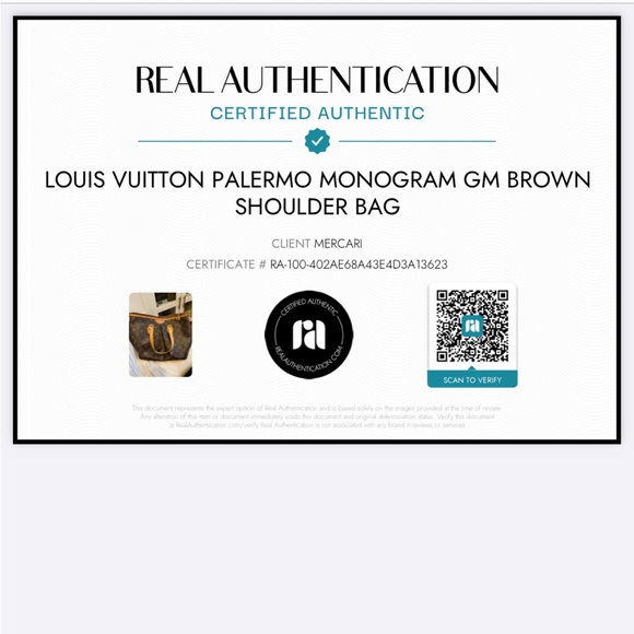 Louis Vuitton Palermo bag - Picture 9 of 9